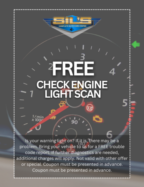 Free Check Engine Light Scan Promotion